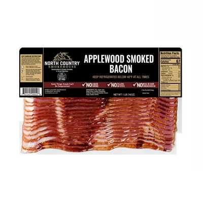 North Country Applewood Smoked Bacon, 16oz
