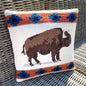 ROAMING BUFFALO PILLOW