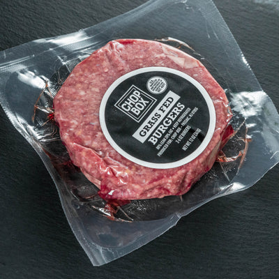Grass Fed Burgers, Two 6oz Burgers