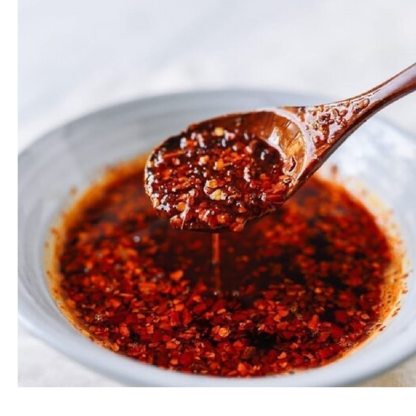 Sauce Trifecta (Scallion/Ginger, Chili Crisp & Dumpling sauce)