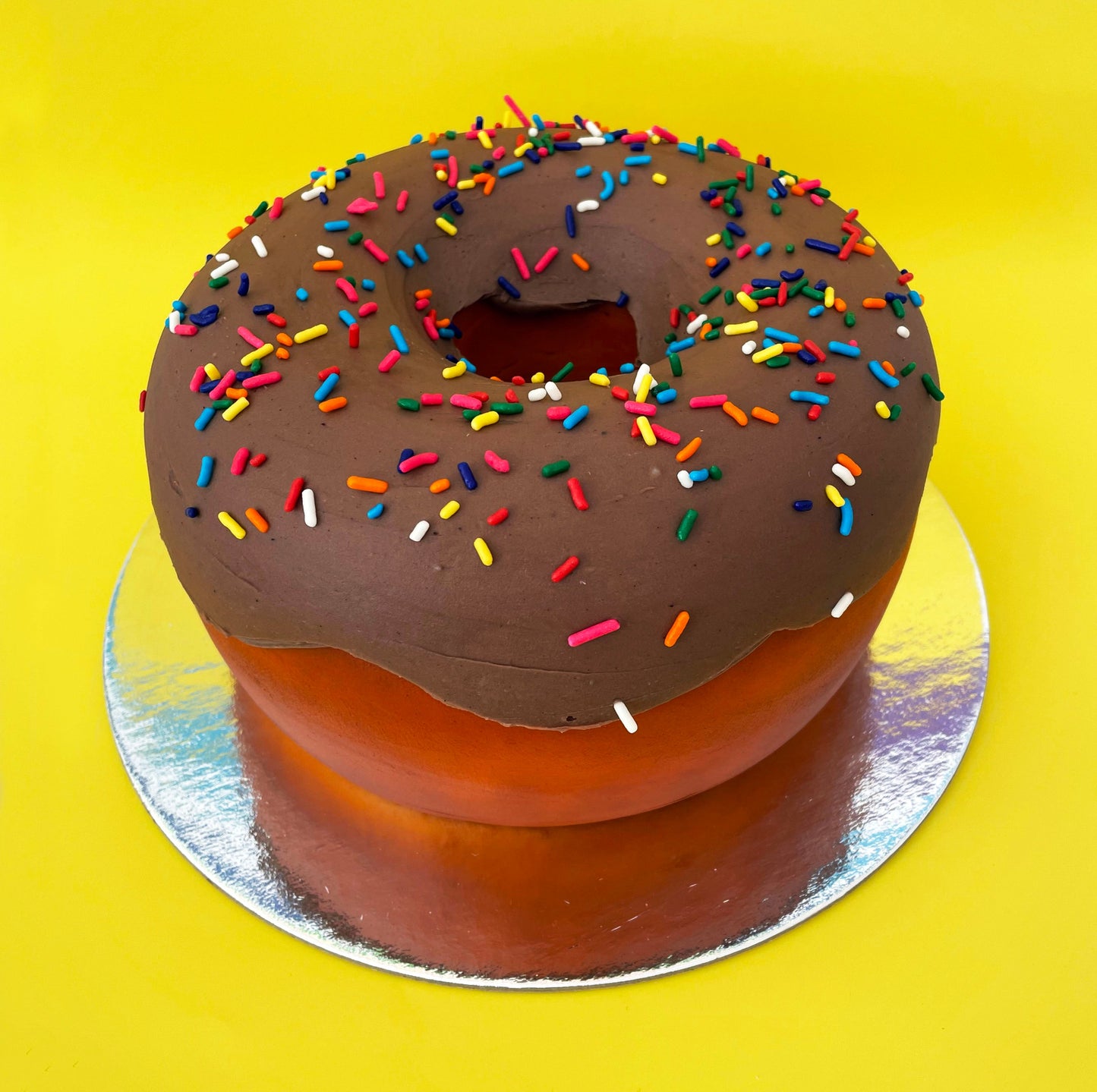 Chocolate Donut Cake