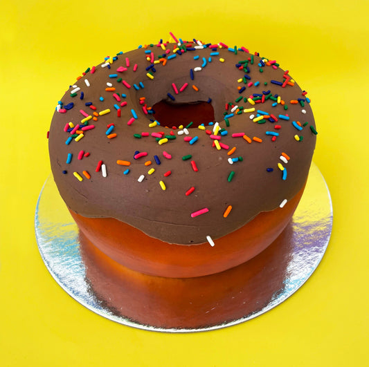 Chocolate Donut Cake