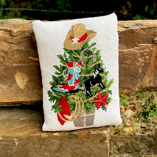 CHRISTMAS TREE PILLOW