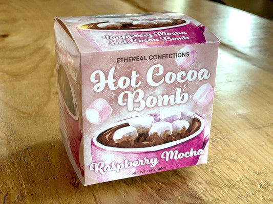 Raspberry Mocha Cocoa Bomb
