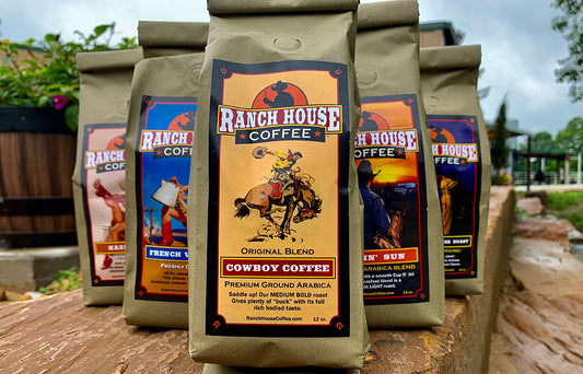 RANCH HOUSE COFFEE-- SEVEN OPTIONS