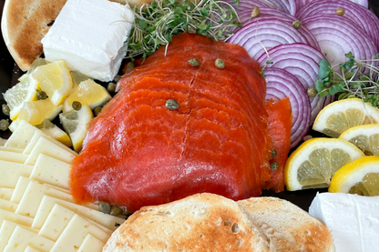 Copper River sockeye, LOX