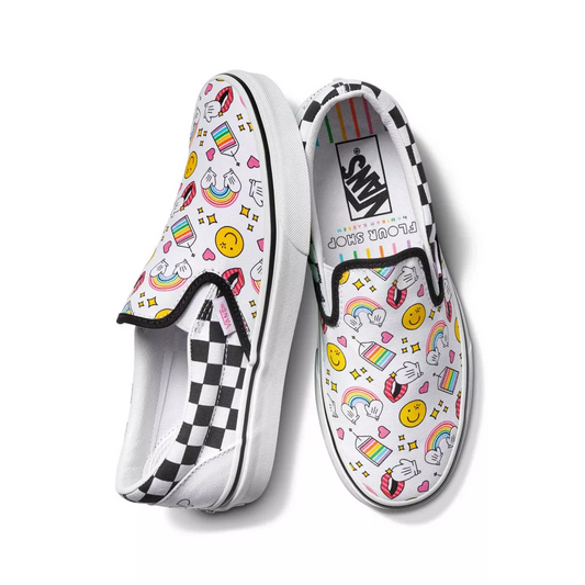 VANS X FLOUR SHOP CLASSIC SLIP-ON