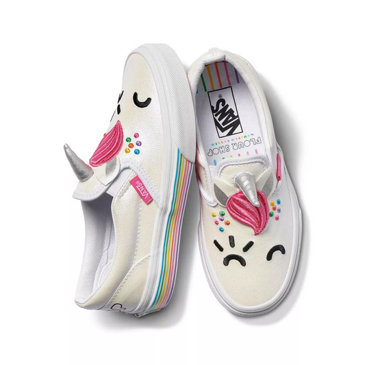 VANS X FLOUR SHOP KIDS CLASSIC SLIP-ON