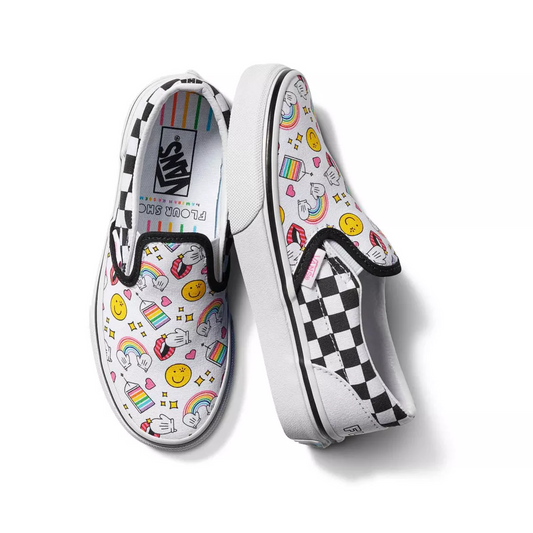 VANS X FLOUR SHOP KIDS CLASSIC SLIP-ON