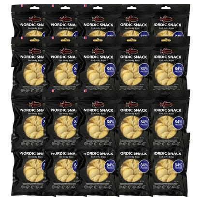 Dried Cod Bites, Nordic Snack (35g)