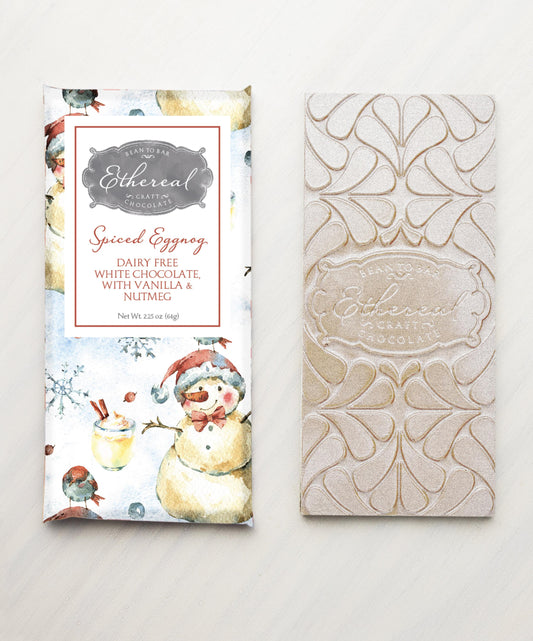 Spiced Eggnog White Chocolate Bar