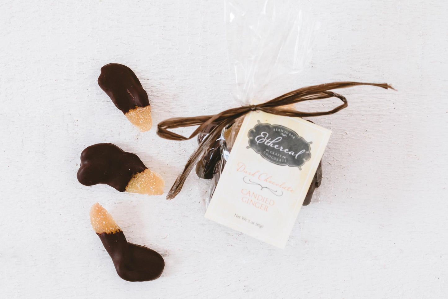 Chocolate Dipped Ginger