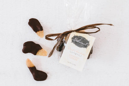 Chocolate Dipped Ginger