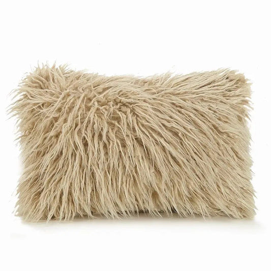 FAUX FUR PILLOW