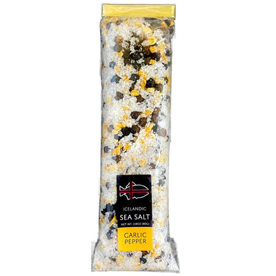 Garlic Pepper - Icelandic Sea Salt
