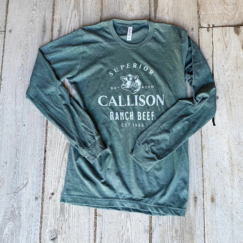 CALLISON RANCH BEEF SUPERIOR T-SHIRT LONG SLEEVE