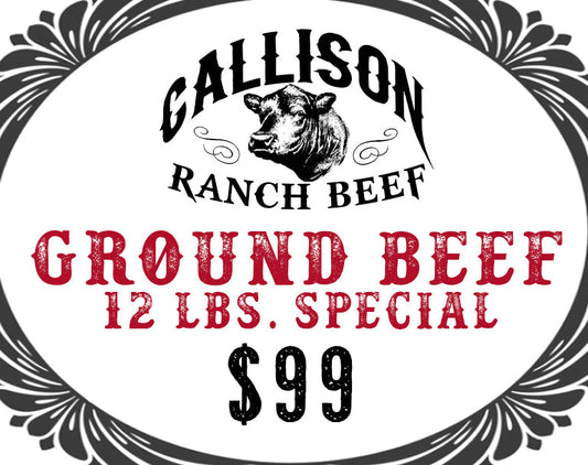 GROUND BEEF SPECIAL