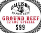 GROUND BEEF SPECIAL