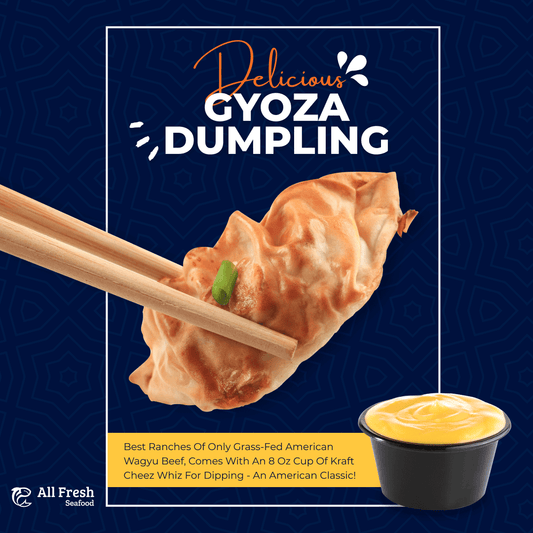 Wagyu Philly Cheesesteak  Gyoza Dumpling - 1 dozen