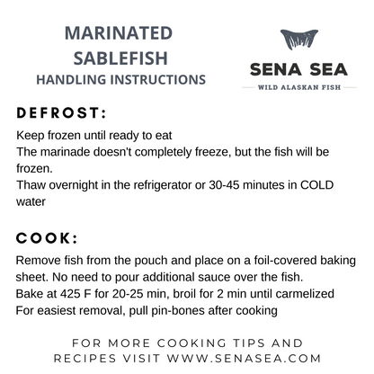 Sablefish (Black Cod) Trio