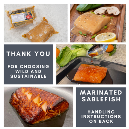 Sablefish (Black Cod) Trio