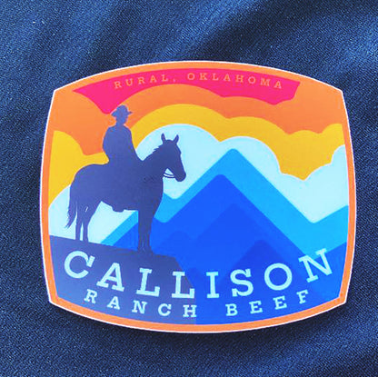CALLISON RANCH BEEF STICKERS
