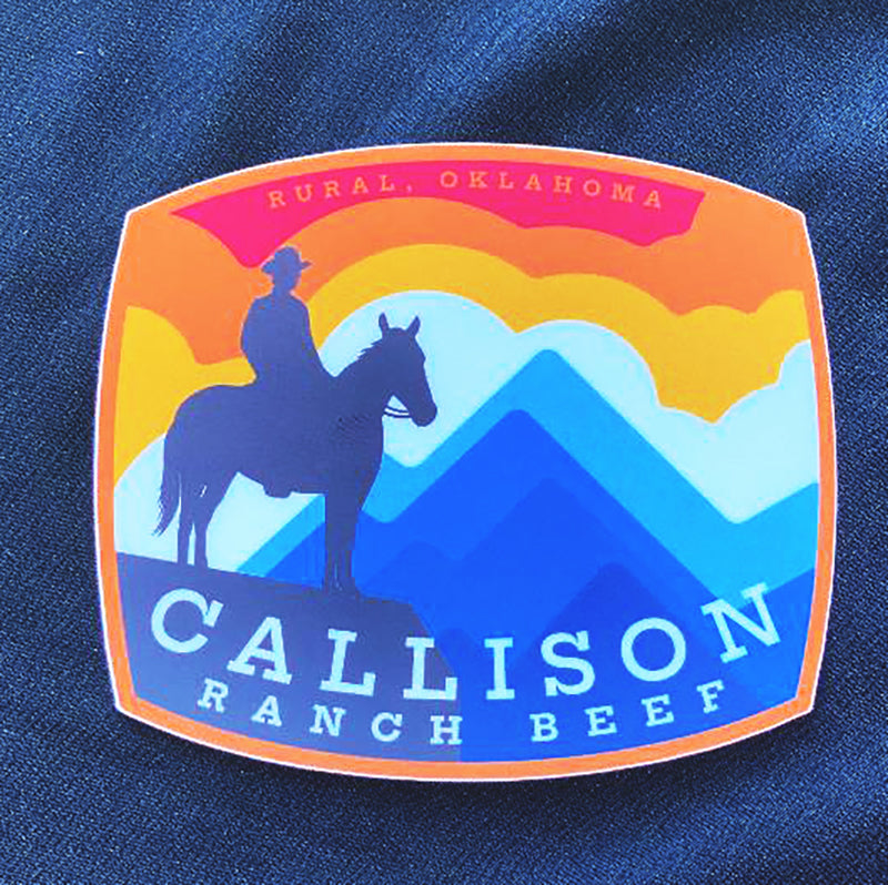 CALLISON RANCH BEEF STICKERS