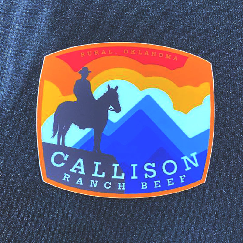 CALLISON RANCH BEEF STICKERS
