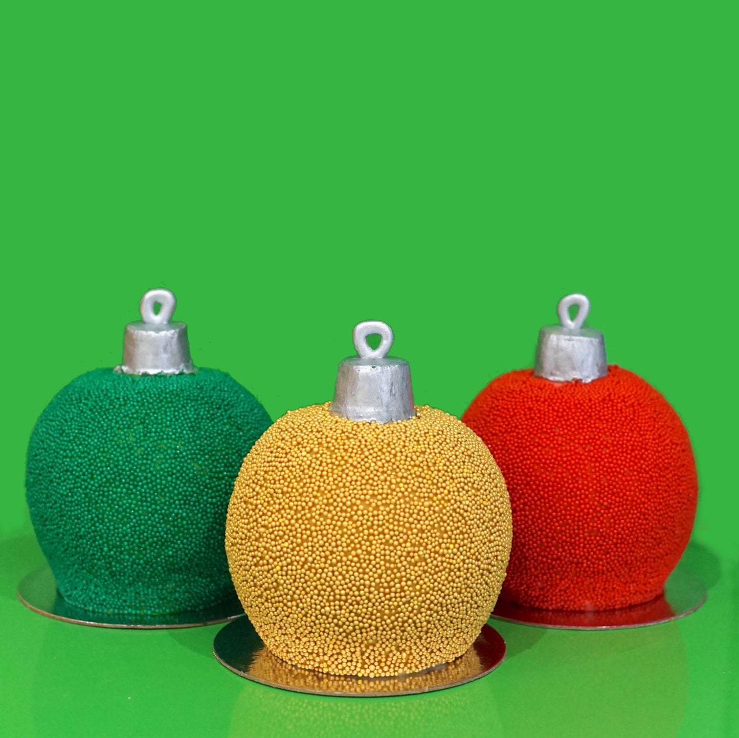 Mini Ornament Explosion® Cakes: Set of 3