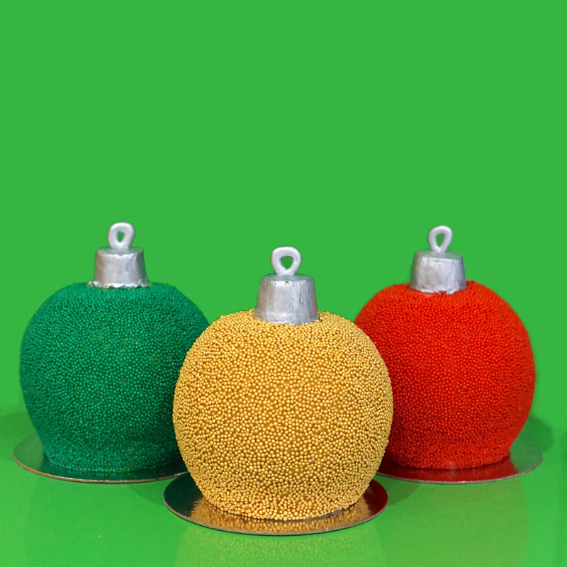 Mini Ornament Explosion® Cakes: Set of 3