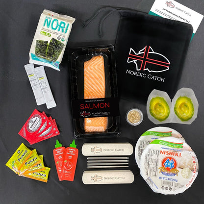 Perfect Salmon Poke Kit for 2