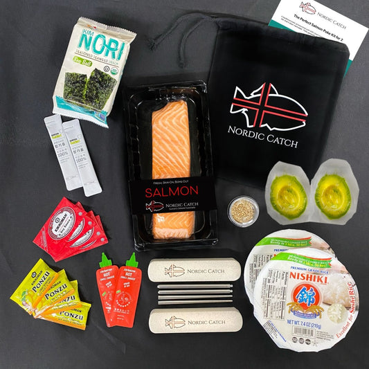 Perfect Salmon Poke Kit for 2