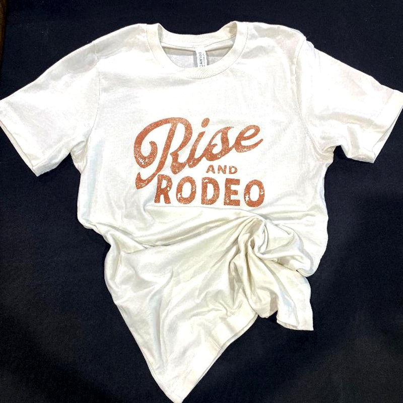 RISE & RODEO TEE