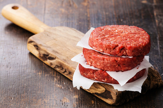 Angus Burgers - 4 Per Pack, 8 oz Each