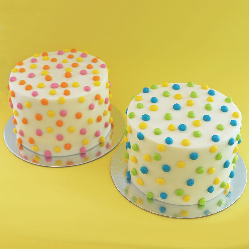 Dotted Smash Cakes