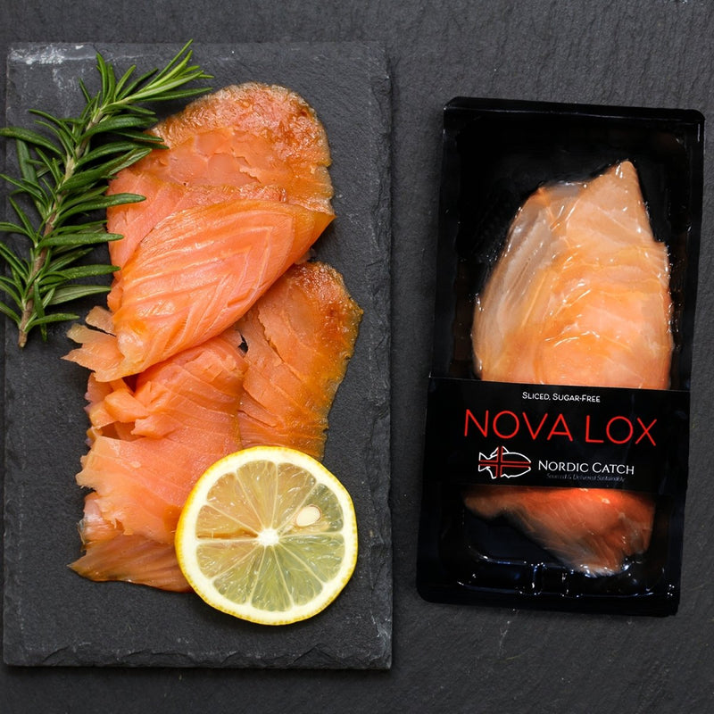 Smoked Salmon (Nova Lox) (2-3 servings)