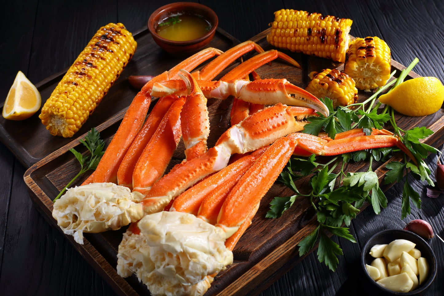 Snow Crab Claw Clusters, Canadian,  8-10 oz Each