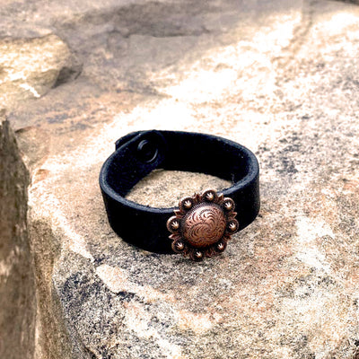 LEATHER STACKER BRACELETS