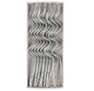 Silver Swirly Candles (x 20)