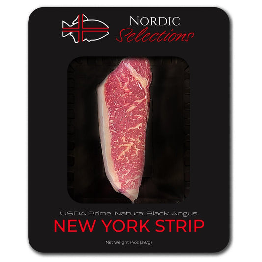 USDA Prime Grass Fed New York Strip (14oz portion)