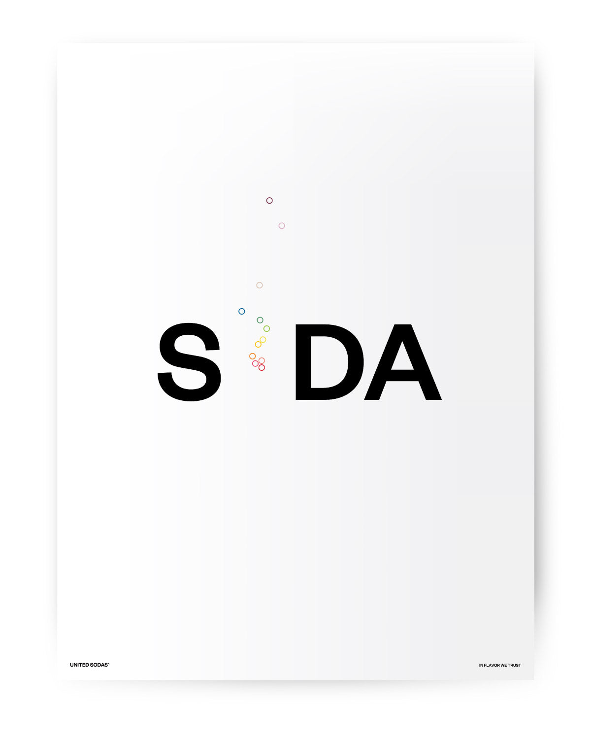 Soda Bubbles Poster