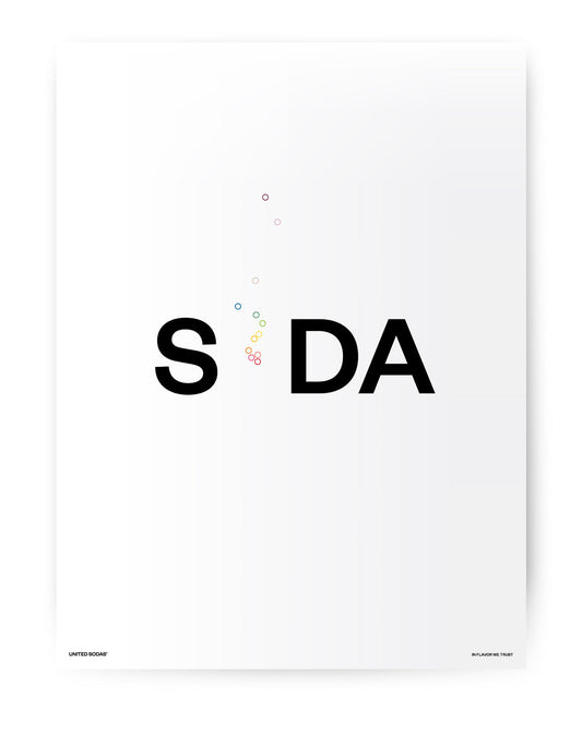 Soda Bubbles Poster