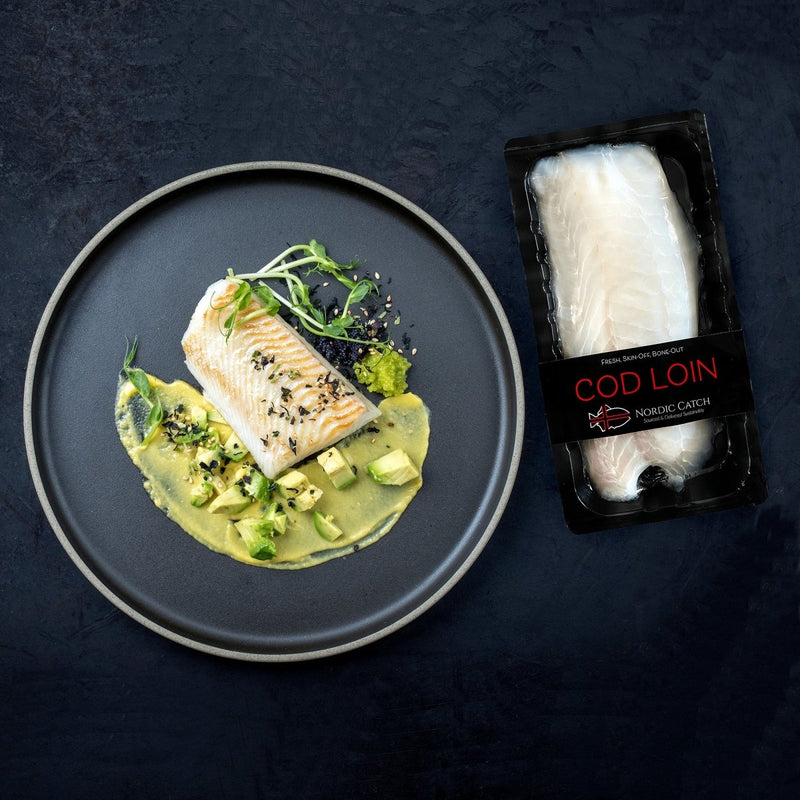 Wild Cod Loin, Fresh Icelandic (2 servings) – VNDR Shop