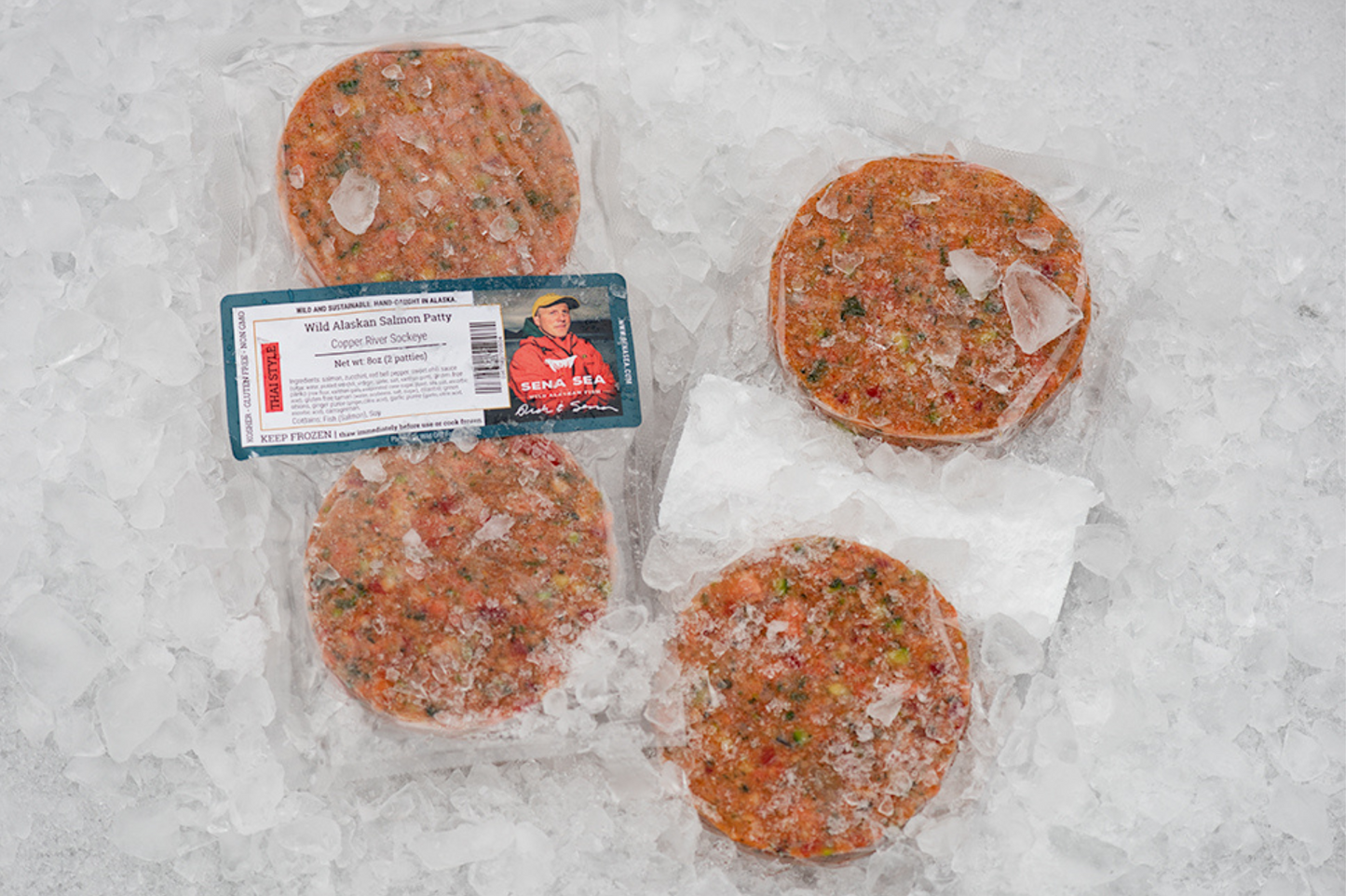 Copper River Sockeye Salmon Patties