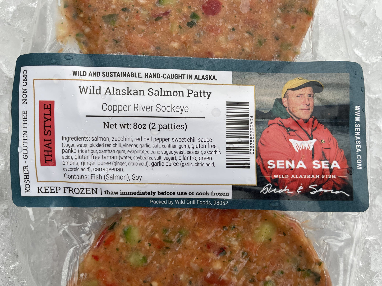 Copper River Sockeye Salmon Patties