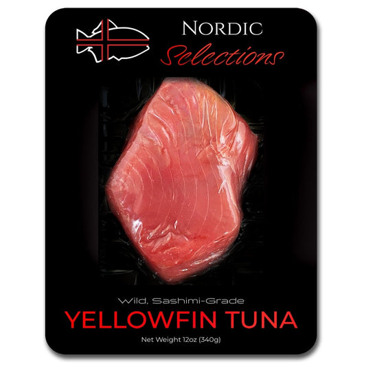 Yellowfin Tuna (Ahi) Steaks - Grade #1, Wild Caught (12oz portion)