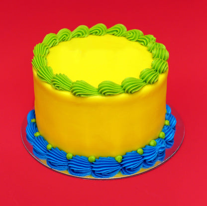 Rainbow Kitsch Cakes